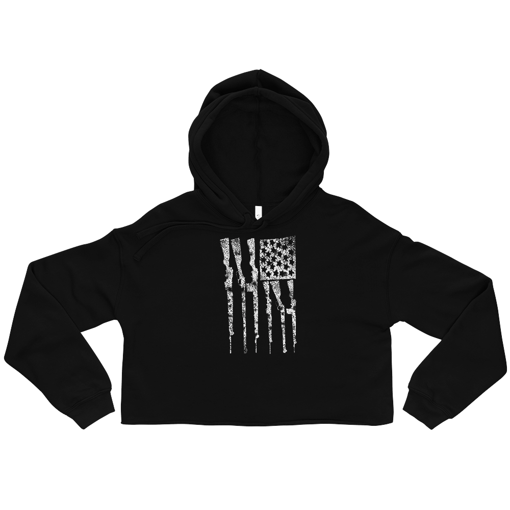 2nd Amendment Crop Hoodie