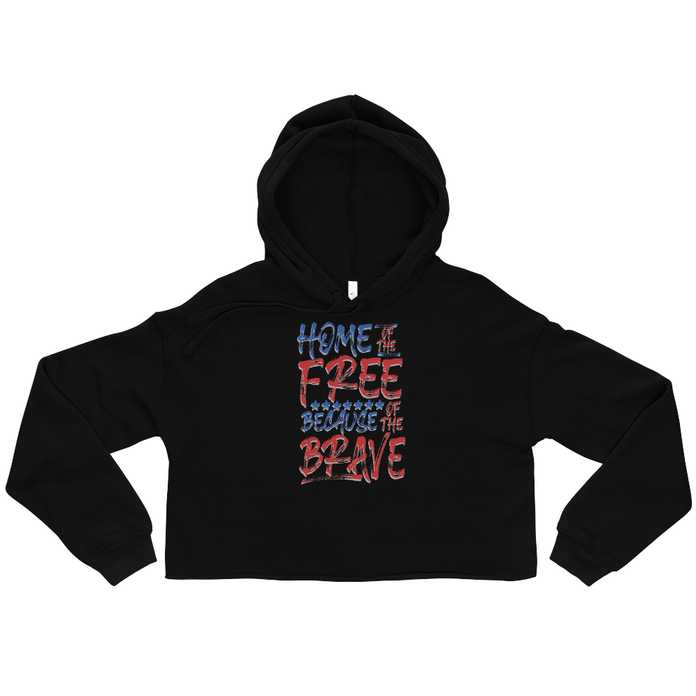 Home of rhe free Crop Hoodie