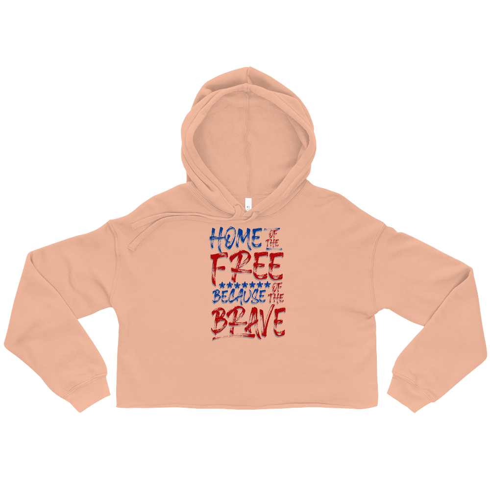 Home of rhe free Crop Hoodie