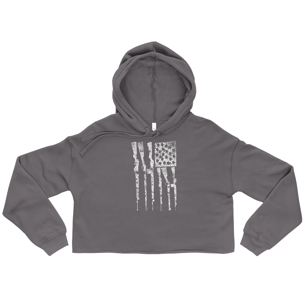 2nd Amendment Crop Hoodie