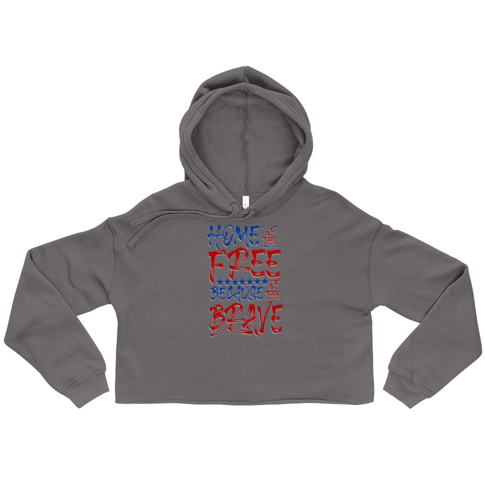 Home of rhe free Crop Hoodie