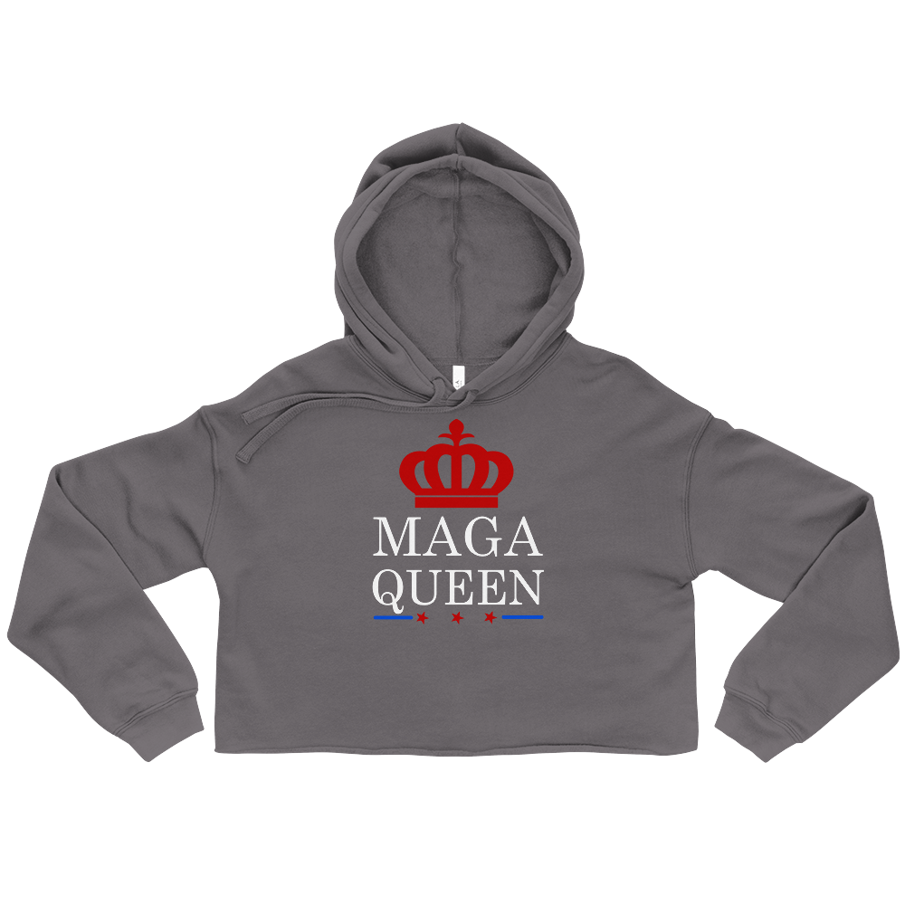Maga Queen Women's Crop Hoodie