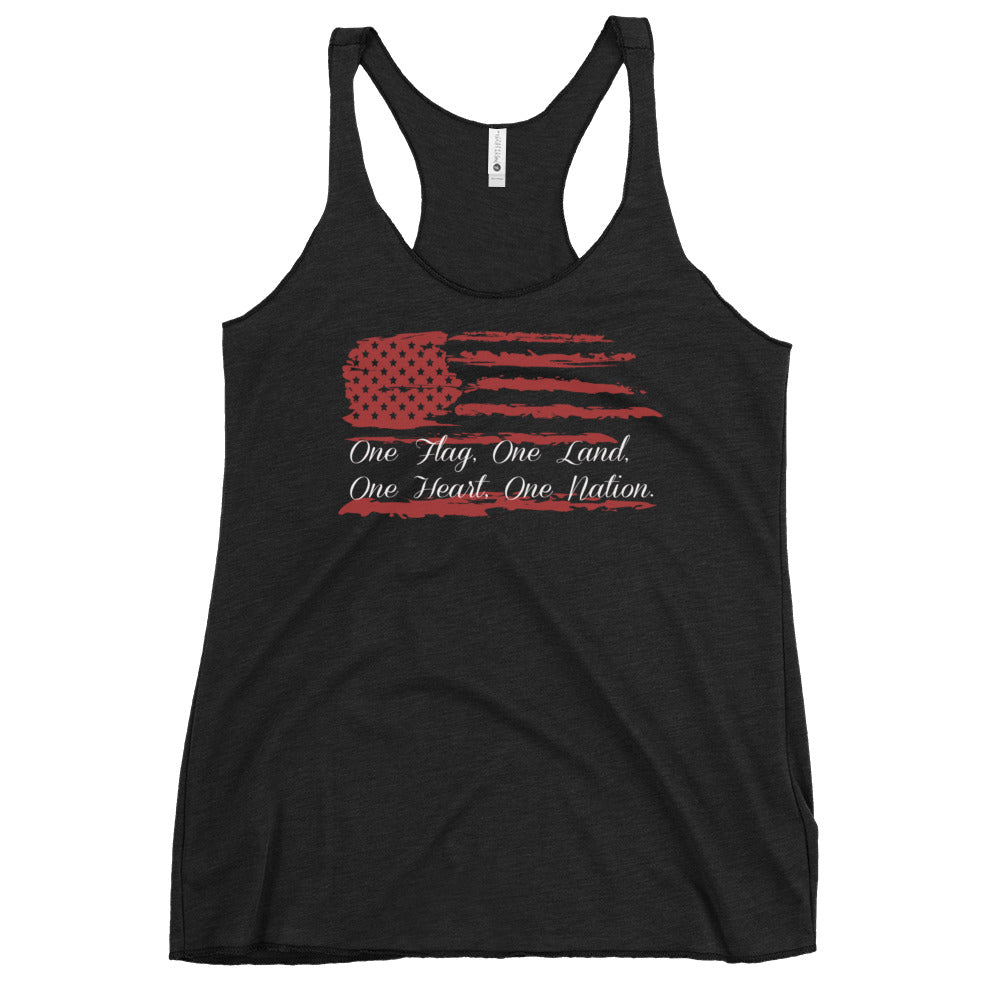 One Nation Racerback Tank