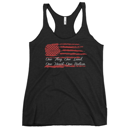 One Nation Racerback Tank