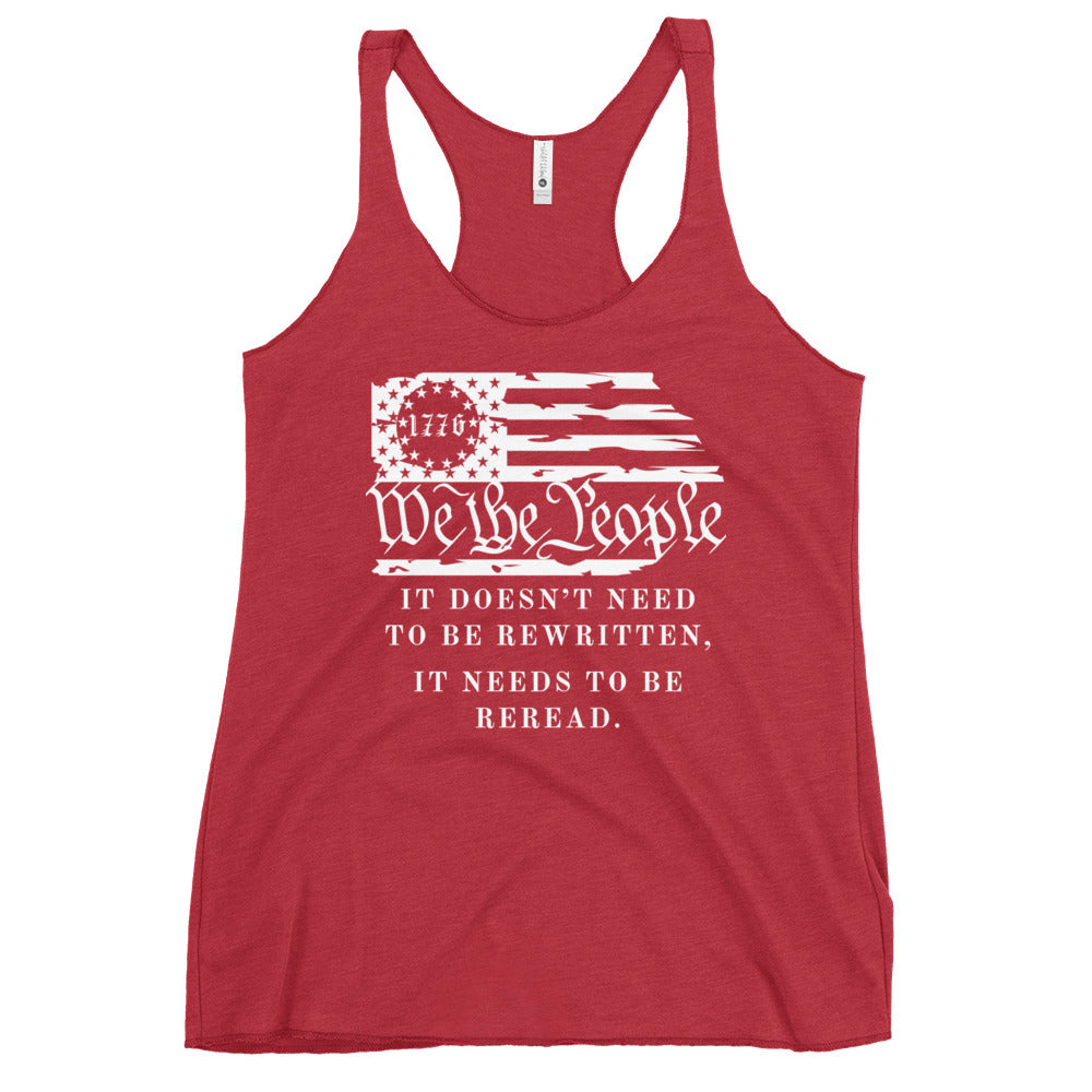 Constitution racerback tank